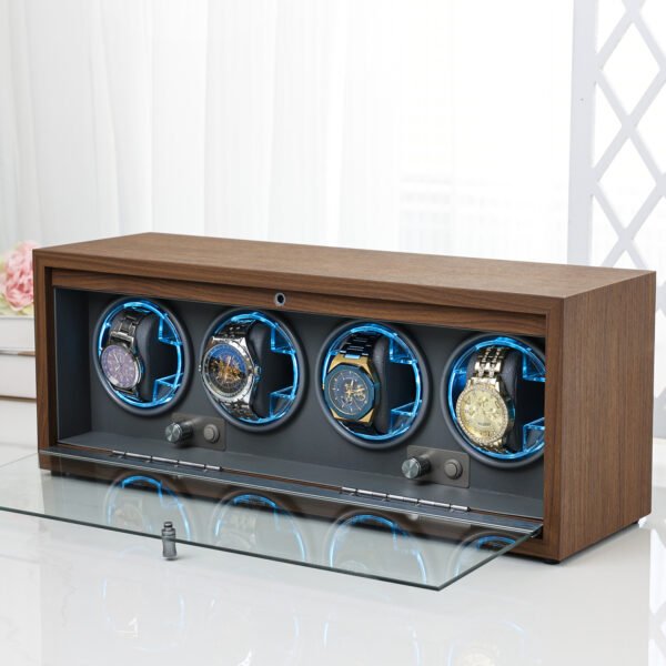 Home Automatic Wooden Watch Winder