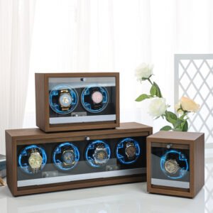 Home Automatic Wooden Watch Winder